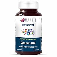 Vitamin B12 100% RDA| Boost Energy Levels Supplement for Men & Women - 60 Vegetarian Tablets
