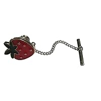 Colorful Strawberry Fruit Tie Tack