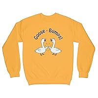 Goose Bumps Funny Sweatshirt Geese Sweater Animal Pun Sweatshirts
