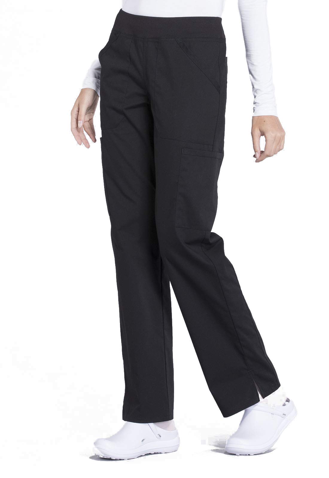 Workwear Professionals Scrubs for Women Pull-On Cargo Pant, Soft Stretch WW170