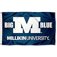 Millikin Big Blue MU University Large College Flag