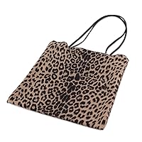 Leopard Tote Bag Large Capacity Animal Print Canvas Handbag Shoulder Bag for Women handbag