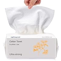 Disposable Face Towel Face Cloth for Washing, Newest Thicker Disposable Face Cleaning Towelettes for Women Soft Face Towel for Cleanser Office Travel Makeup Remove