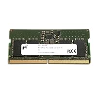 Micron SODIMM 8GB PC5 DDR5 4800 1Rx16 MTC4C10163S1SC48BA1 Laptop Notebook RAM Memory for Dell HP Lenovo and Other Systems