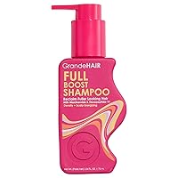 Grande Cosmetics Shampoo For Women, Cleanses, Exfoliates & Reduces Fallout For Fuller Looking Hair, Sulfate-Free, Travel Size