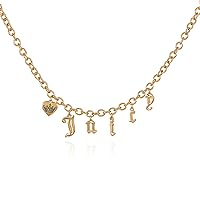 juicy Couture Goldtone JUICY Charm Necklace for Women