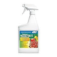 Monterey LG 6148 Neem Oil Ready-To-Use Insecticide, Miticide, & Fungicide, 32 oz