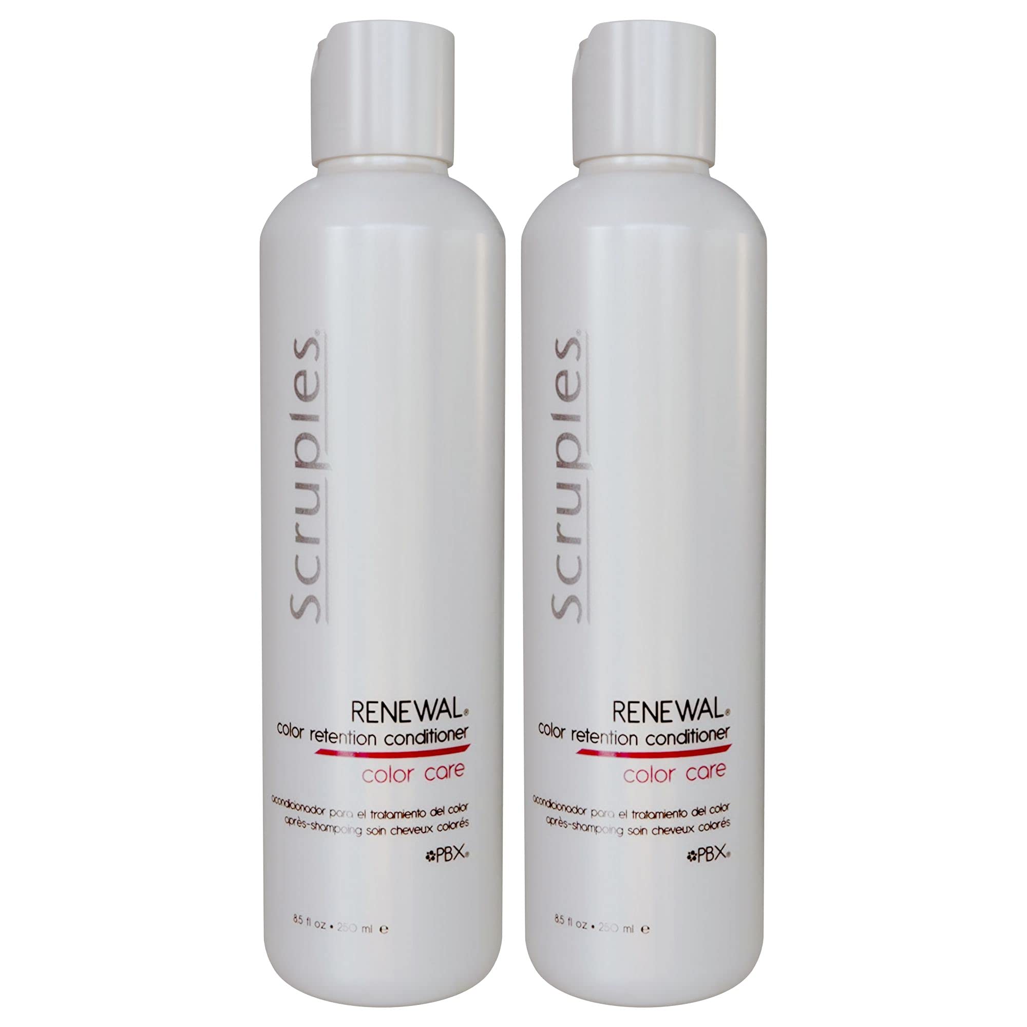 Scruples Color Renewal Hair Conditioner - Color Retention Conditioner for Color Treated Hair - UV Absorbers Ensure Protection from Sun-Fading & Elements - Gentle for All Hair Types, 8.5 oz (Pack of 2)