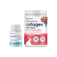 NativePath Probiotic Prime - Wildberry Collagen, Probiotic 30