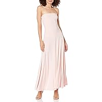 Norma Kamali Women's Strapless Flared Dress to Midcalf