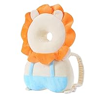 Fall Prevention Backpack, Baby Head Guard, Anti-Over, Baby Head Guard, Safety Helmet, Injury Prevention, Protective Hat for Infants, Head Protector, Safe, Indoor, Protective Pillow, Adjustable Shoulder Straps, Baby Shower, Mesh Type, Breathable, Comfortable to Touch, Supports 4 - 36 Months, Fixed Auxiliary Belt, For Girls, Boys, Baby Products, Gift