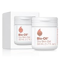 Bio-Oil Dry Skin Gel, Face and Body Moisturizer, Fast Absorbing Hydration, with Soothing Emollients and Vitamin B3, Non-Comedogenic, 1.7 oz
