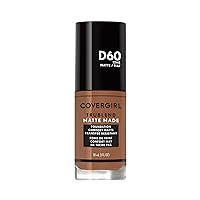 COVERGIRL TruBlend Matte Made Liquid Foundation, Toasted Almond, 1 Fl Oz (Pack of 1)