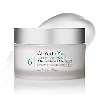 Sleep It Off Retinol Alternative Anti-Aging Face Mask, Natural Plant-Based Leave-On Moisturizer with B Vitamins, Minimizes Dark Spots, Fine Lines & Wrinkles (3.5 oz)