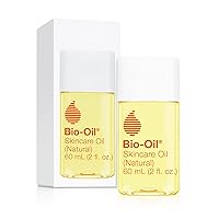 Bio-Oil Serum for Scars and Stretch Marks, Face and Body Moisturizer with Jojoba, Vitamin E, and Rosehip Oils - For All Skin Types, 2 oz