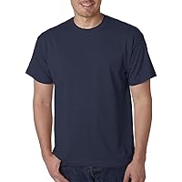 Big and Tall Pocketless T-Shirts (6X Big, Navy)