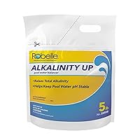 Robelle 2255B Alkalinity Increaser for Swimming Pools, 5-Pounds