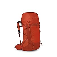 Osprey Talon Pro 40L Men's Hiking Backpack with Hipbelt, Mars Orange, L/XL