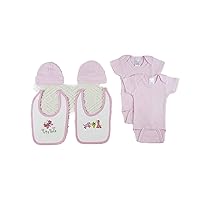 6 Pc Layette Baby Clothes Set