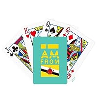 I Am from Brunei Poker Playing Card Tabletop Board Game