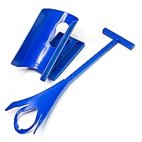 DMI Sock Aid & Shoe Horn, Mobility Aid for Seniors and Those with Limited Movement, FSA & HSA Eligible, 3 Easy Steps, Easy Storage