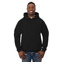 Fruit of the Loom Adult 12 oz. Supercotton™ Pullover Hood XL BLACK