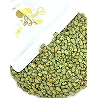 SweetGourmet Lightly Salted Dry Roasted Imported Edamame Green Soybeans | 2.5 Pounds