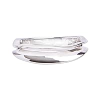 NOVICA Artisan Handmade .925 Sterling Silver Band Ring Double Wave from Mexico Taxco 'Sterling Waves'