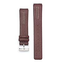 Genuine Leather Watch Strap Replacement for Skagen - 433LGL1, 433LSL1, 433LSLC (brown-1)