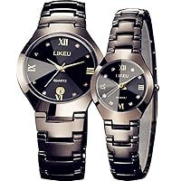 YUANXIN Fashion Creative Luxury Couple Watches Elegant Women Watch Business Men Watches Waterproof Lightweight Wrist Watch