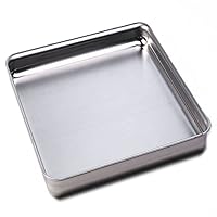 American Metalcraft SQ1220 Square Deep Dish Pan, Aluminum, 2