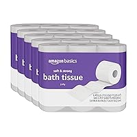 Amazon Basics Toilet Paper Soft and Strong, 30 rolls