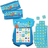 Big Dot of Happiness Under The Sea Critters Party Game Set – Baby Shower Party Game Supplies Kit – Bingo Cards and Scratch-Off Cards Party Virtual Bundle