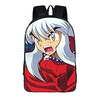 Inuyasha Anime Image Printed Backpack Rucksack Casual Dayback /4