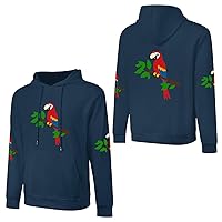 Cartoon Parrot1 Unisex Hoodies Casual Graphic Pullover Hooded Sweatshirt Long Sleeve With Pocket