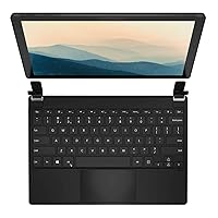 Brydge 12.3 Pro+ Wireless Keyboard Type Cover with Precision Touchpad | Compatible with Microsoft Surface Pro 7, 6, 5 & 4 | Designed for Surface | (Black)