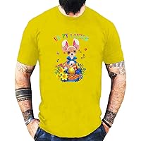 Happy Easter Shirt,Easter Cute Chihuahua Dog Lover Gifts Bunny Eggs Easter T-Shirt,Gift for Easter