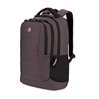 SwissGear 5668 Laptop Backpack, Dark Grey Heather, 18.25 Inches