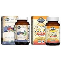 Organics Multivitamin for Men & Vitamin D, Vitamin Code Raw D3, Vitamin D 5,000 IU