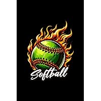 Softball: Lined Paperback Notebook - College Ruled Small Kid Boy Girl Journal - Funny Cute Sport Composition Coach School Gift - Black Matte Finish Book Cover - White Paper - 6x9 - 110 pages Softball: Lined Paperback Notebook - College Ruled Small Kid Boy Girl Journal - Funny Cute Sport Composition Coach School Gift - Black Matte Finish Book Cover - White Paper - 6x9 - 110 pages Paperback