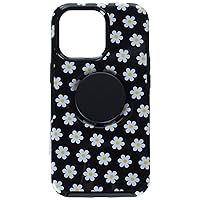 OtterBox iPhone 13 Pro Otter + Pop Symmetry Series Case - DAISY (Graphic), Integrated PopSockets PopGrip, Slim, Pocket-Friendly, Raised Edges Protect Camera & Screen