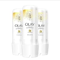 Olay In-Shower Rinse-Off Body Conditioner for Dry Skin with B3 and Shea Butter for Lasting Hydration, 8 Fl Oz (Pack of 3)