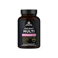 Ancient Nutrition Multivitamin for Women, Multi Women's, Vitamin D, C, B12, Zinc, Magnesium, Supports Healthy Immune System and Bone Health, 90 Ct