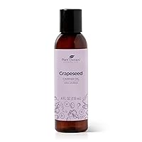 Plant Therapy Grapeseed Carrier Oil 4 oz Base Oil for Aromatherapy, Essential Oil or Massage use