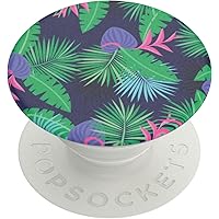 PopSockets Phone Grip with Expanding Kickstand, Plant Pattern PopGrip - Miami Nights