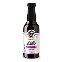 Big Tree Farms Organic Coco Aminos - Liquid Coconut Aminos, Soy-Free Sauce, Low Sodium, Soy Alternative, Gluten Free, Kosher, Warmly Umami, Marinade & Sauce, Non-GMO - Original, 10 Fl Oz (Pack of 1)