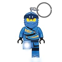 LEGO Ninjago Legacy Keychain Light - Jay (KE148H), Ages 6 and up, 1 Keychain Light, Blue, Unisex