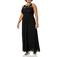 City Chic Women's Citychic Plus Size Maxi Panelled Bodice