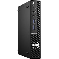Dell OptiPlex 3080 Micro Form Factor Business Black Desktop (6-Core Intel i5-10500T, 8GB RAM, 500GB HDD, Intel UHD 630, RJ-45, HDMI, Display Port, Win 10 Pro)