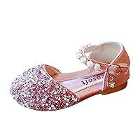Sneakers Size 2 Girls Bowknot Kids Shoes Single Baby Girls Bling Princess Sandals Crystal Toddler Boy Slip on
